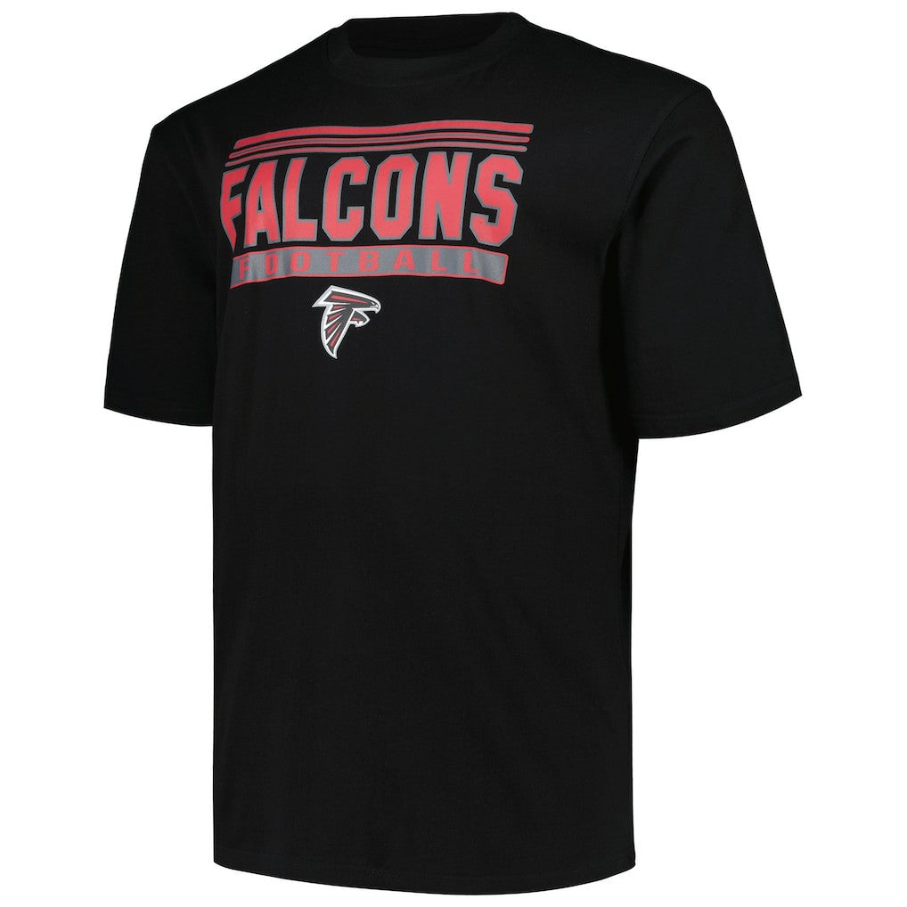 Atlanta Falcons Big & Tall Pop T-Shirt - Black - Fanatics