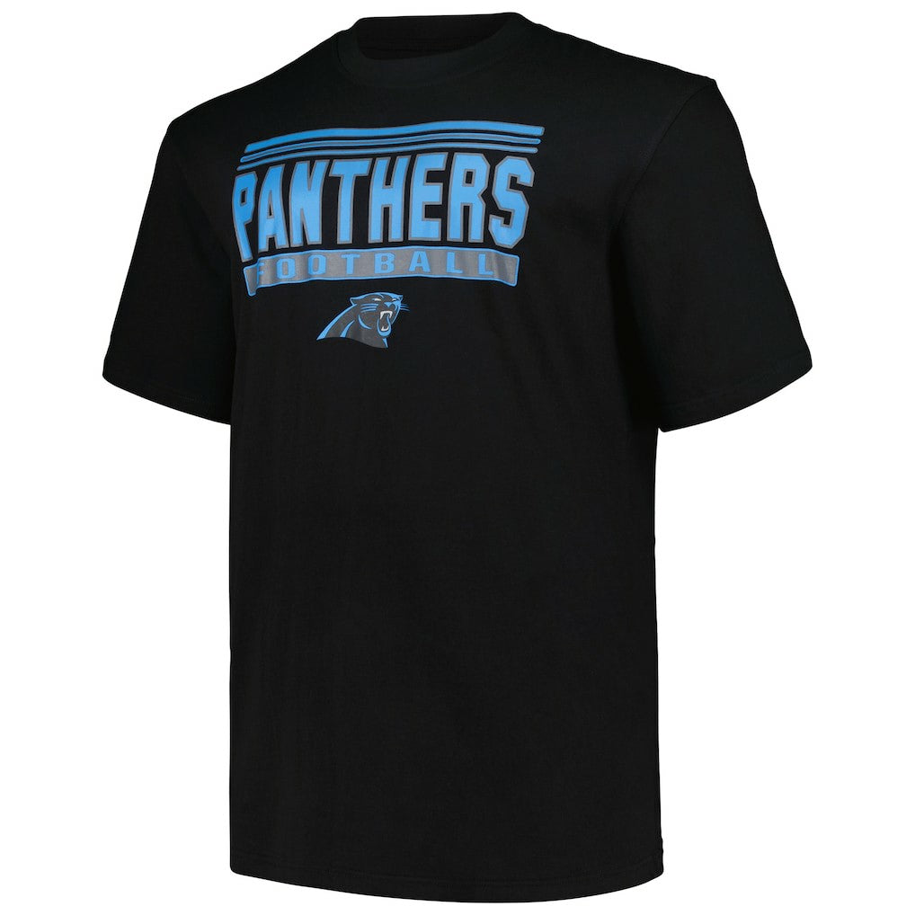 Carolina Panthers Big & Tall Pop T-Shirt - Black - Fanatics