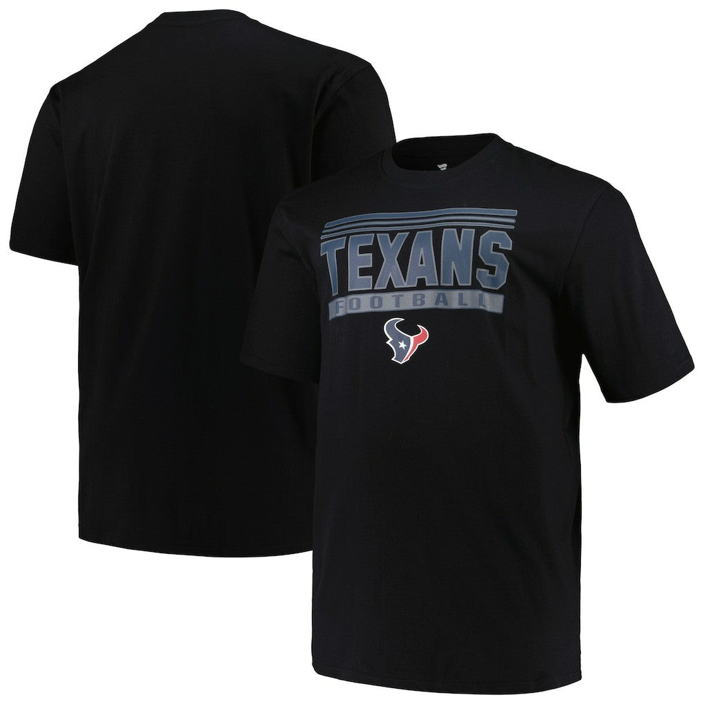 Houston Texans Big & Tall Pop T-Shirt - Black - Fanatics