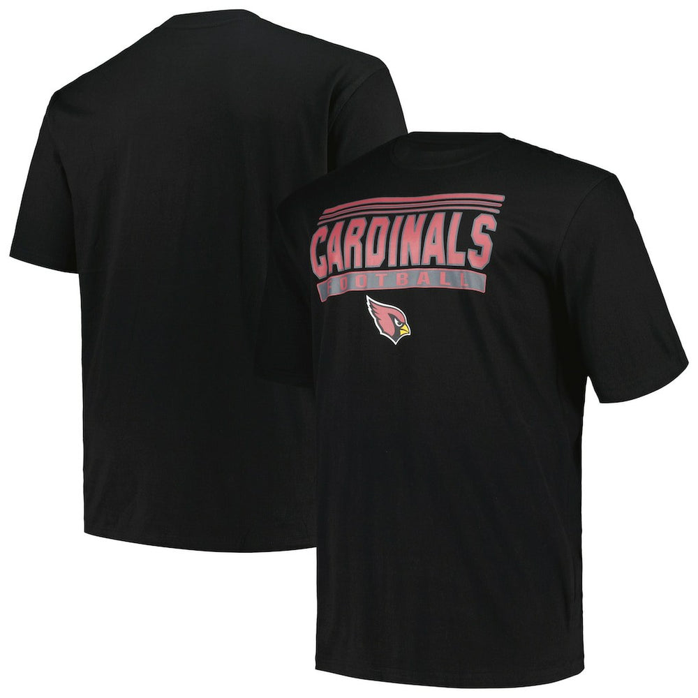Arizona Cardinals Big & Tall Pop T-Shirt - Black - Fanatics