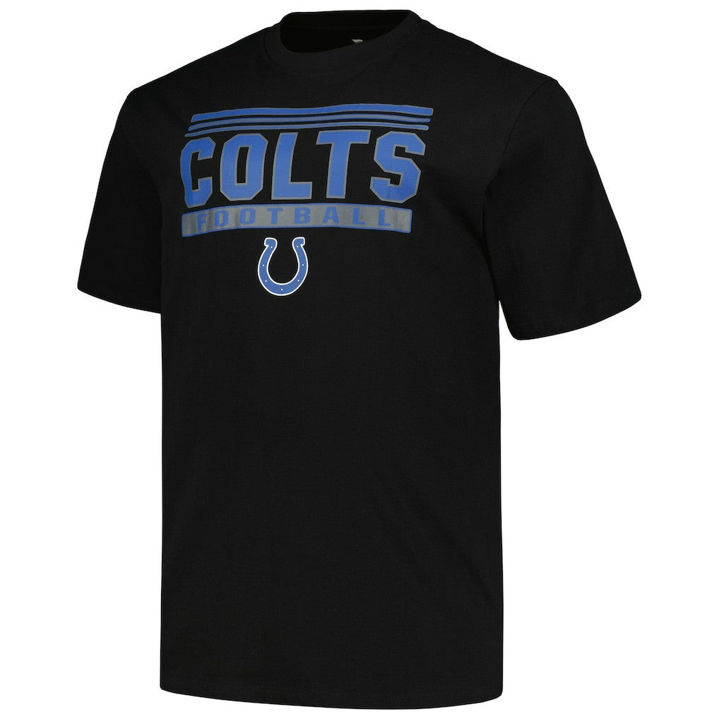 Indianapolis Colts Big & Tall Pop T-Shirt - Black - Fanatics