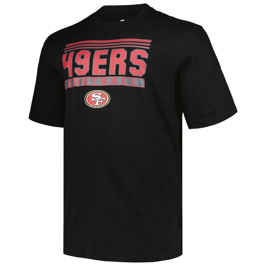 San Francisco 49ers Big & Tall Pop T-Shirt - Black - Fanatics