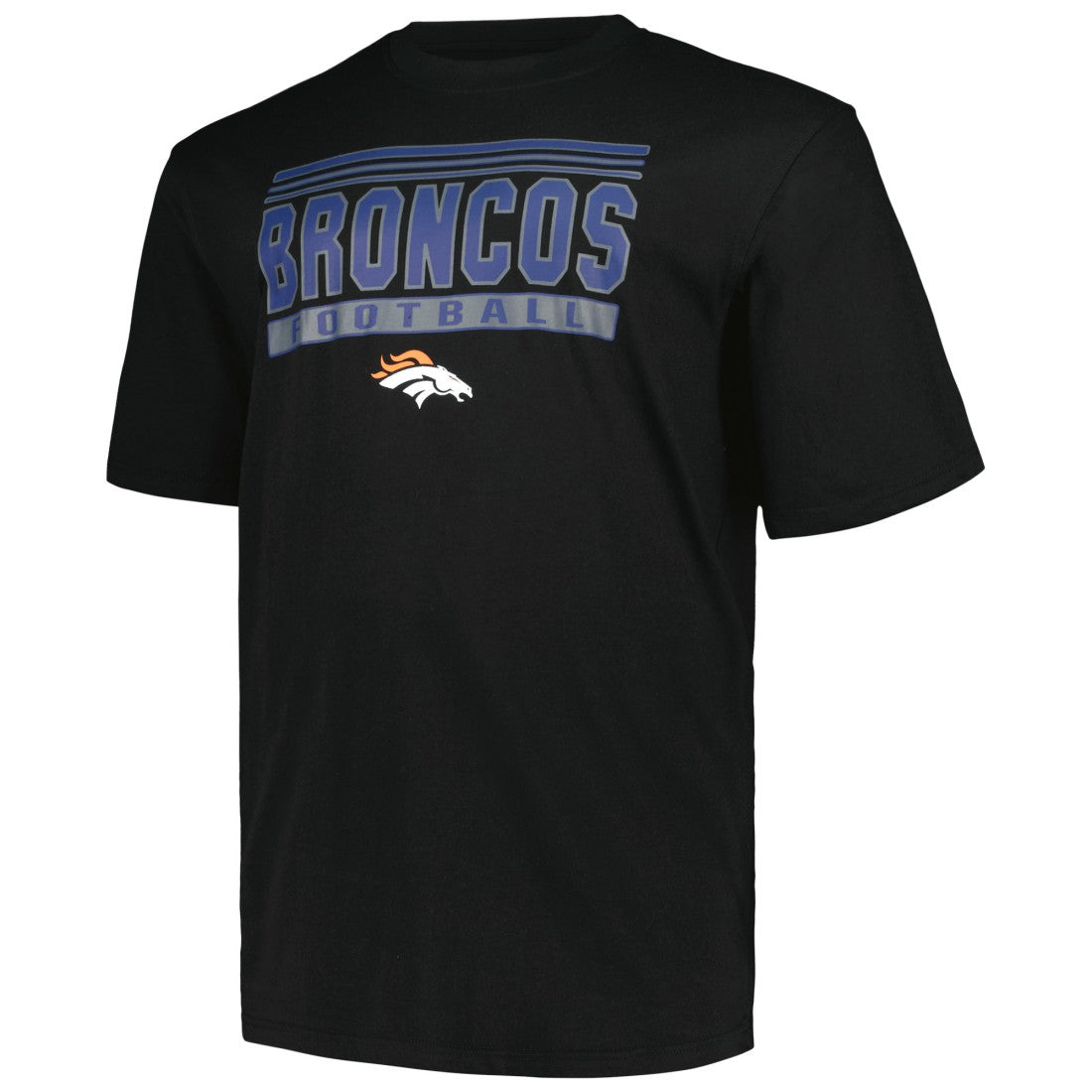 Denver Broncos Big & Tall Pop T-Shirt - Black - Fanatics