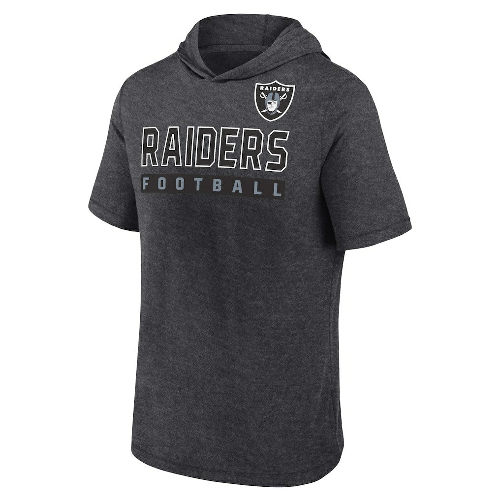Las Vegas Raiders Big & Tall Hoodie T-Shirt - Black - Fanatics