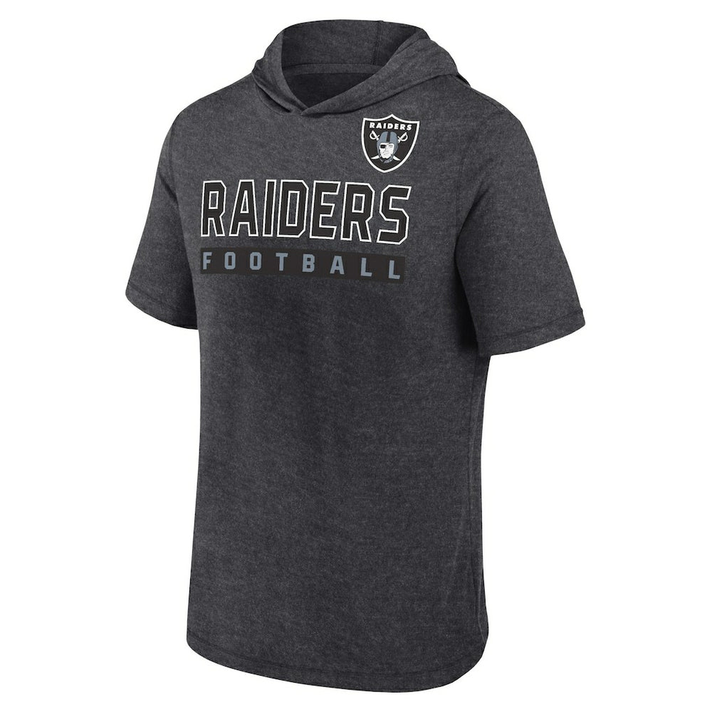 Las Vegas Raiders Big & Tall Hoodie T-Shirt - Black - Fanatics