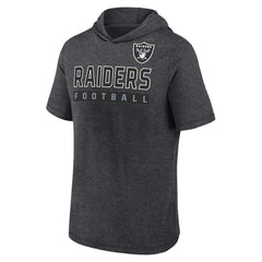 Las Vegas Raiders Big & Tall Hoodie T-Shirt - Black - Fanatics