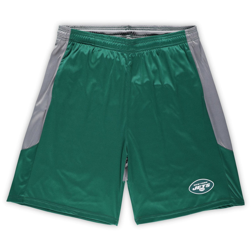 New York Jets Big & Tall Team Logo Shorts - Green - Fanatics