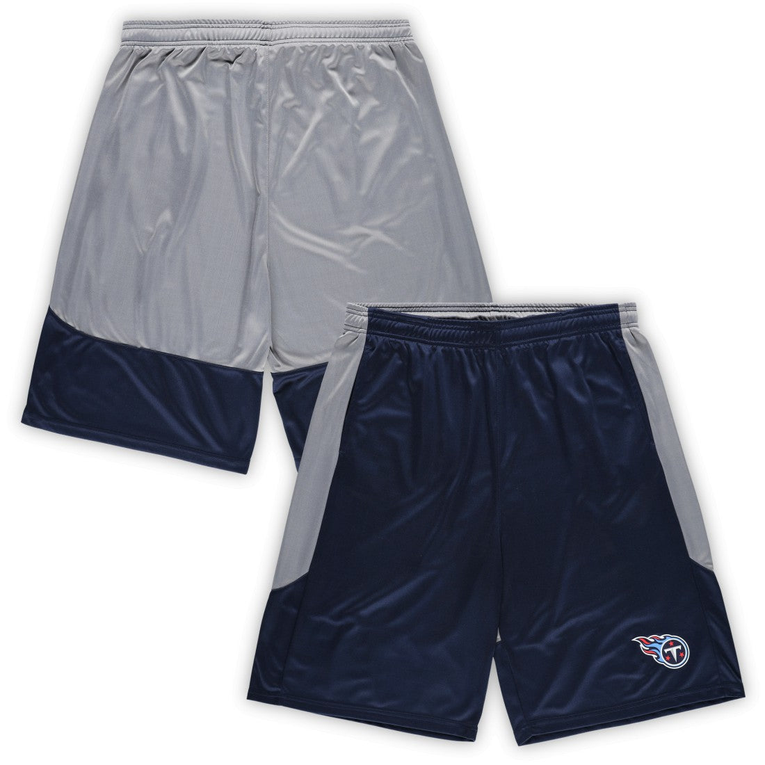 Tennessee Titans Big & Tall Team Logo Shorts - Navy - Fanatics