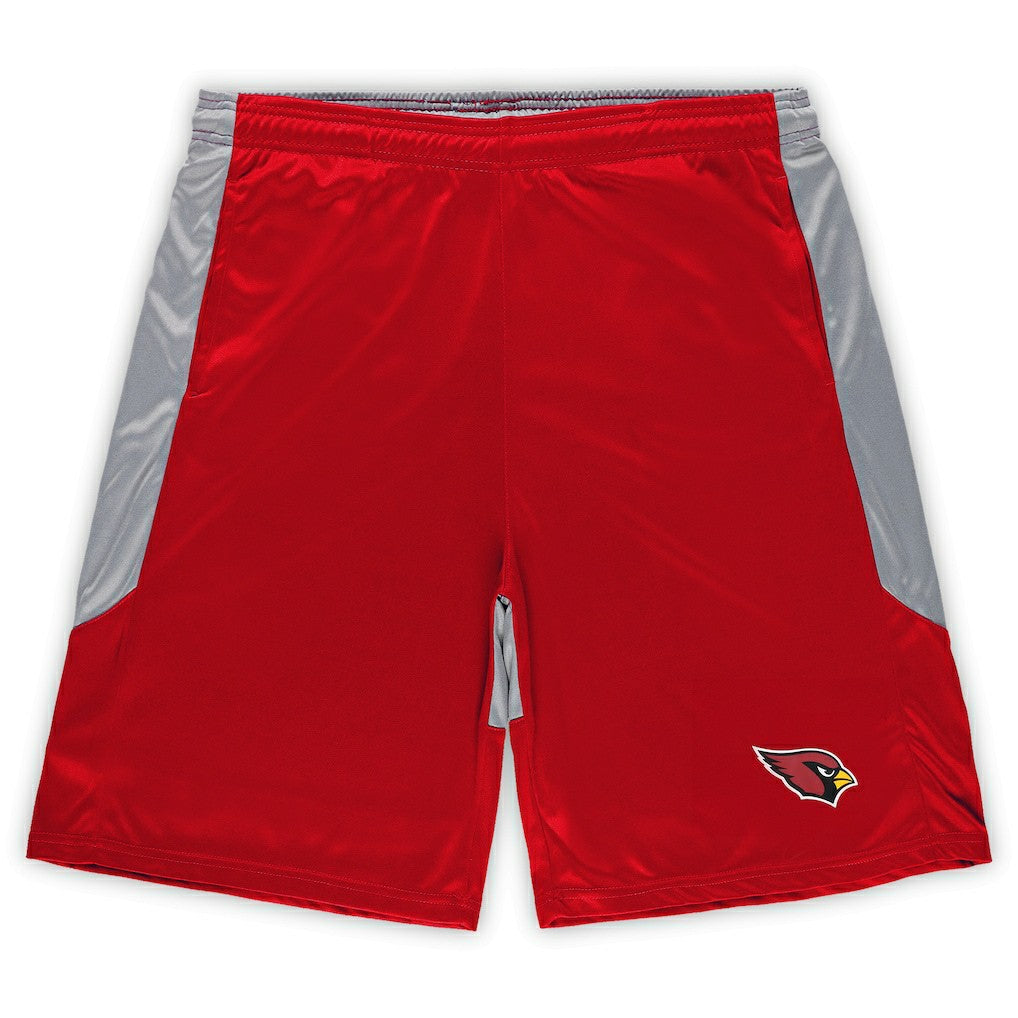 Arizona Cardinals Big & Tall Team Logo Shorts - Cardinal - Fanatics