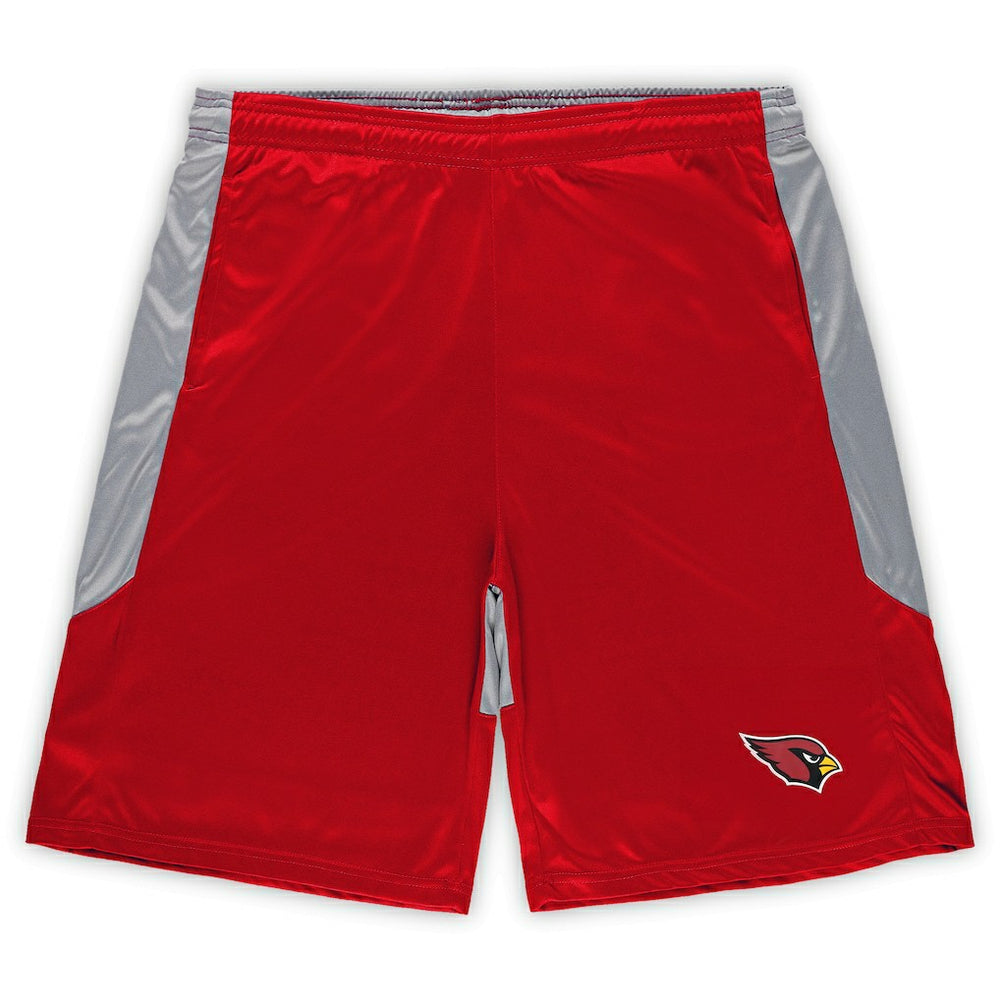 Arizona Cardinals Big & Tall Team Logo Shorts - Cardinal - Fanatics