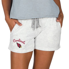 Arizona Cardinals Concepts Sport Women's Mainstream Terry Lounge Shorts - Oatmeal - NFL