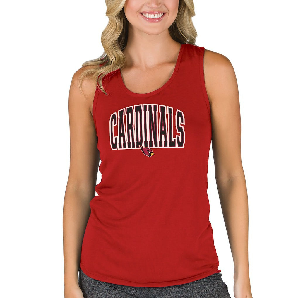 Arizona Cardinals Concepts Sport Women's Marathon Racer Back Tank Top - Cardinal - NFL