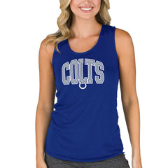 Indianapolis Colts Concepts Sport Women's Marathon Racer Back Tank Top - Royal - NFL