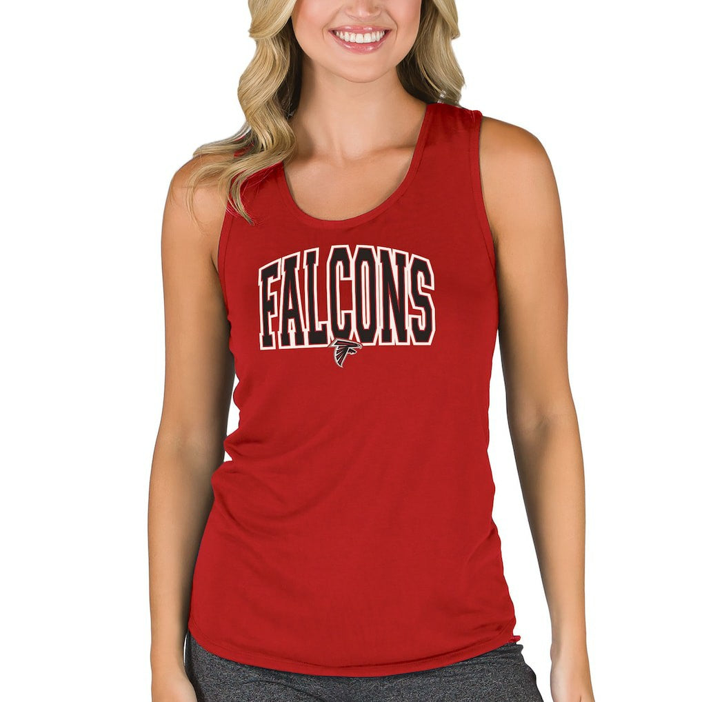 Atlanta Falcons Concepts Sport Women's Marathon Racer Back Tank Top - Red - NFL