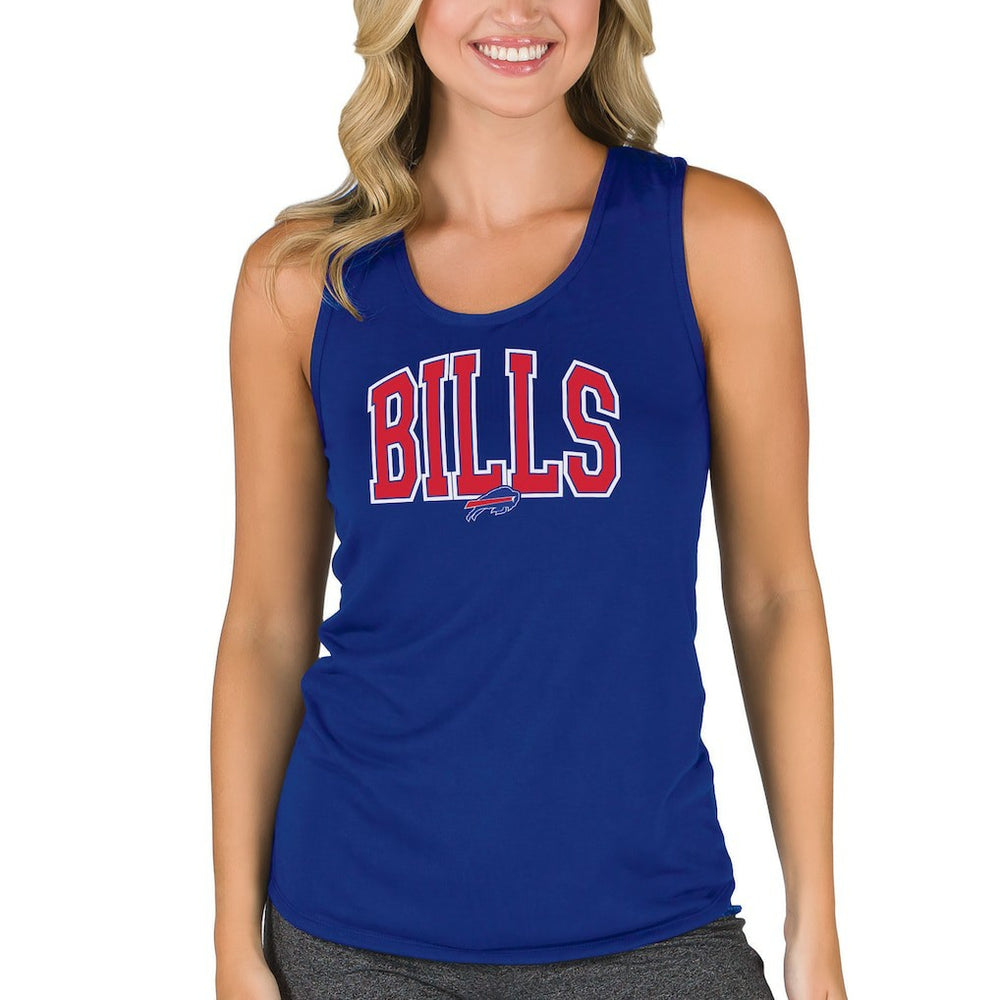 Buffalo Bills Concepts Sport Women's Marathon Racer Back Tank Top - Royal - NFL