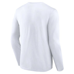 Cleveland Browns Team Lockup Long Sleeve T-Shirt - White - NFL