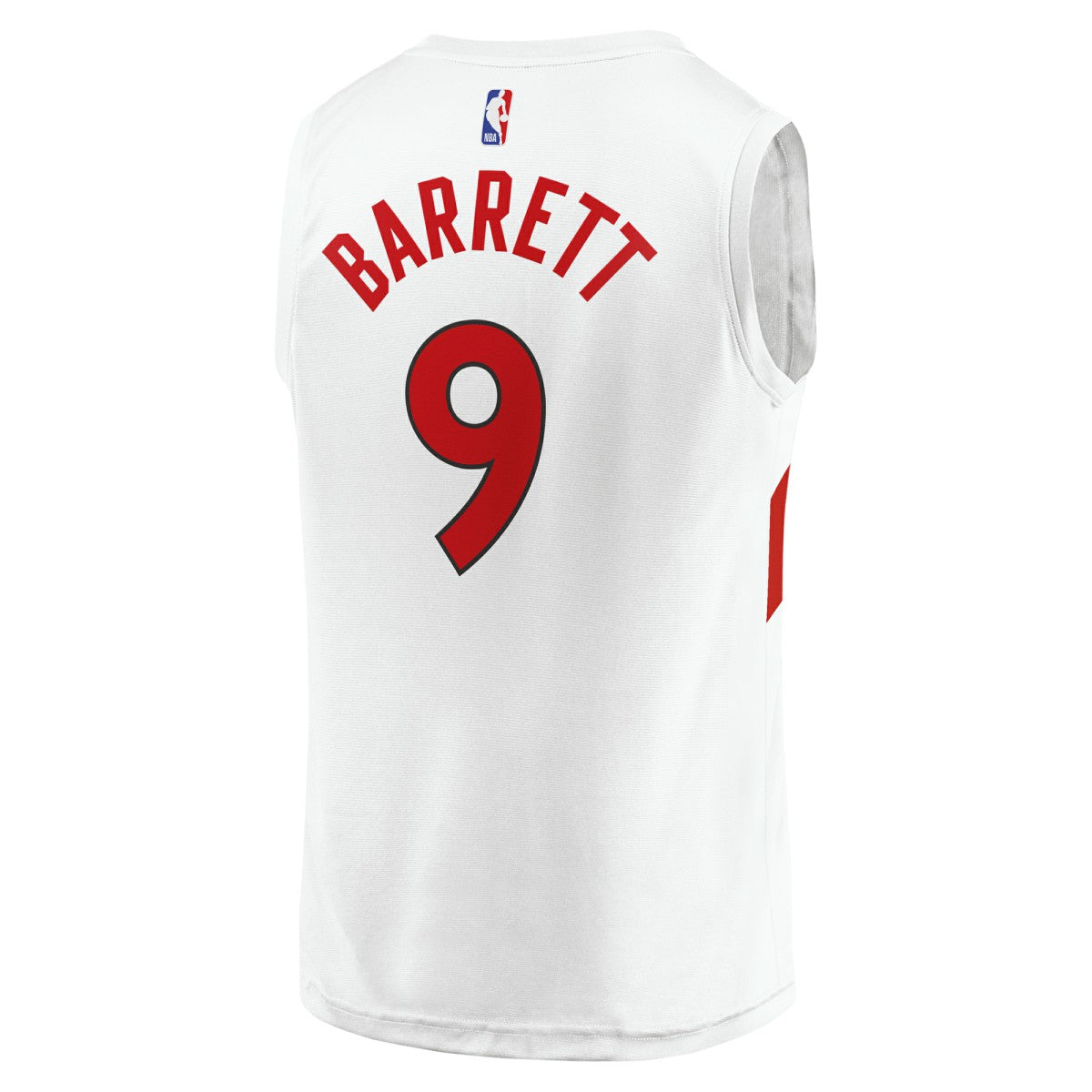 Fanatics RJ Barrett Toronto Raptors Youth Fast Break Player Jersey Association Edition White