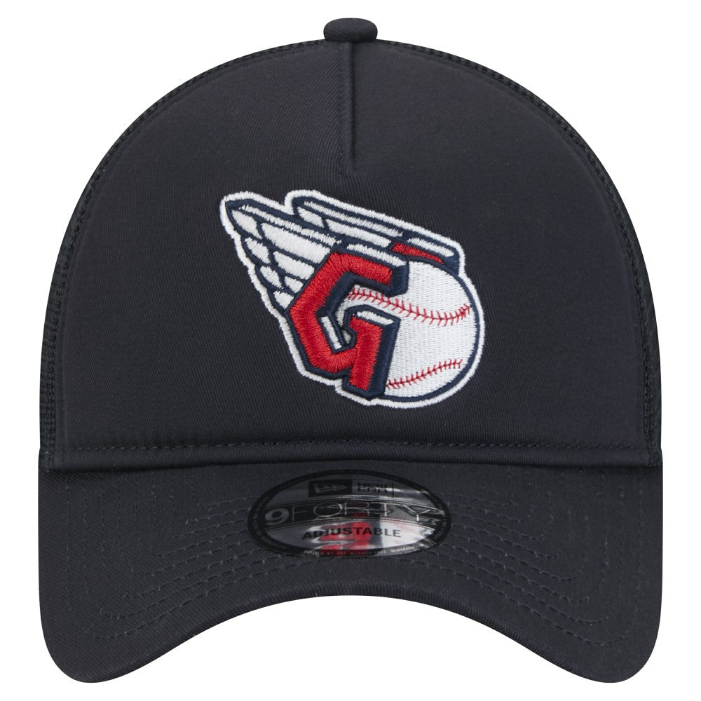 Cleveland Guardians New Era 9FORTY A-Frame Trucker Adjustable Hat Sale