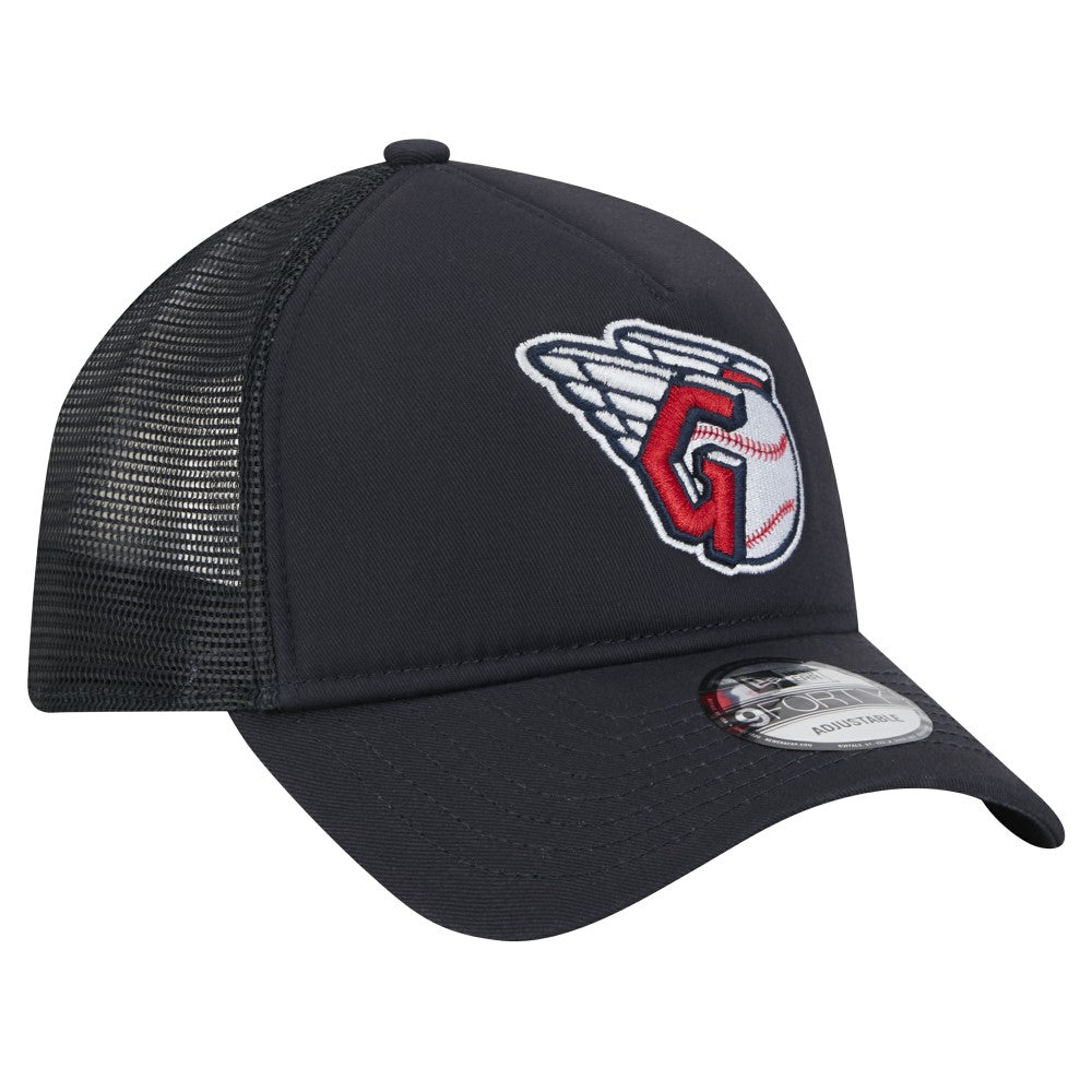 Cleveland Guardians New Era 9FORTY A-Frame Trucker Adjustable Hat Sale