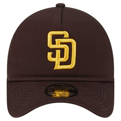 San Diego Padres New Era 9FORTY A-Frame Trucker Adjustable Hat Sale