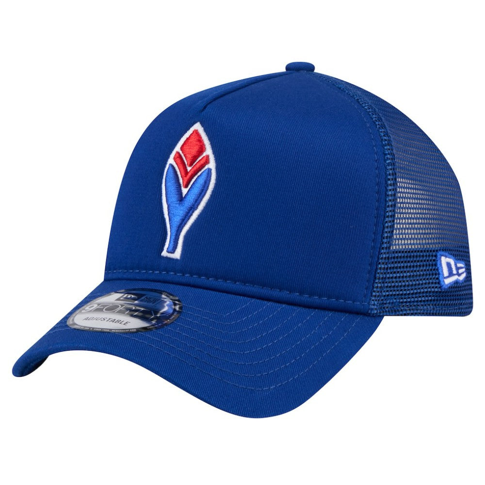 Atlanta Braves New Era 9FORTY A-Frame Trucker Adjustable Hat Outlet