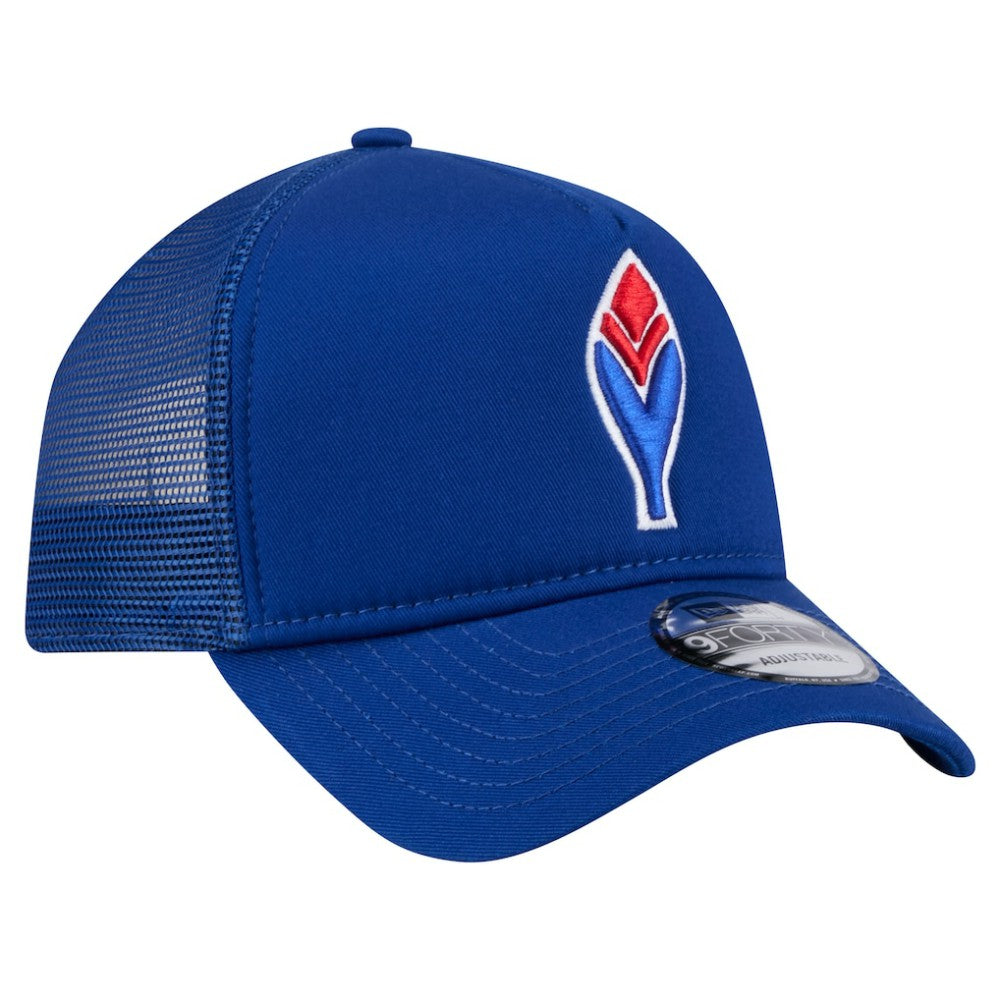 Atlanta Braves New Era 9FORTY A-Frame Trucker Adjustable Hat Outlet