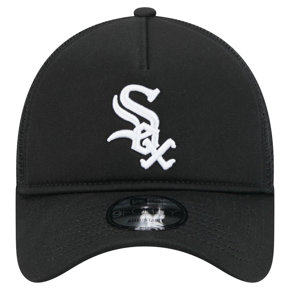Chicago White Sox New Era 9FORTY A-Frame Trucker Adjustable Hat Online