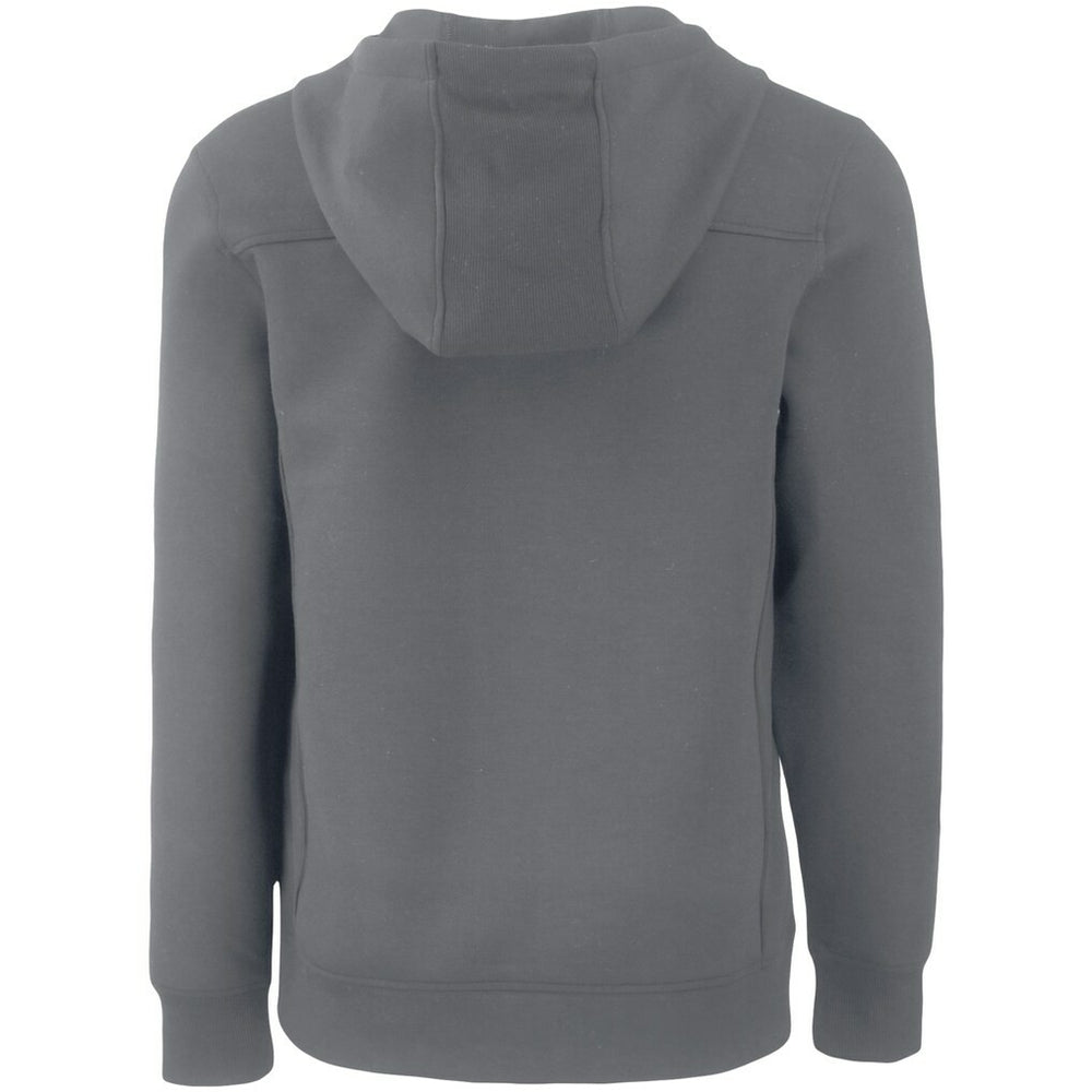 Las Vegas Raiders Cutter & Buck Primary Mark Roam Eco Recycled Half-Zip Pullover Hoodie - Gray - NFL