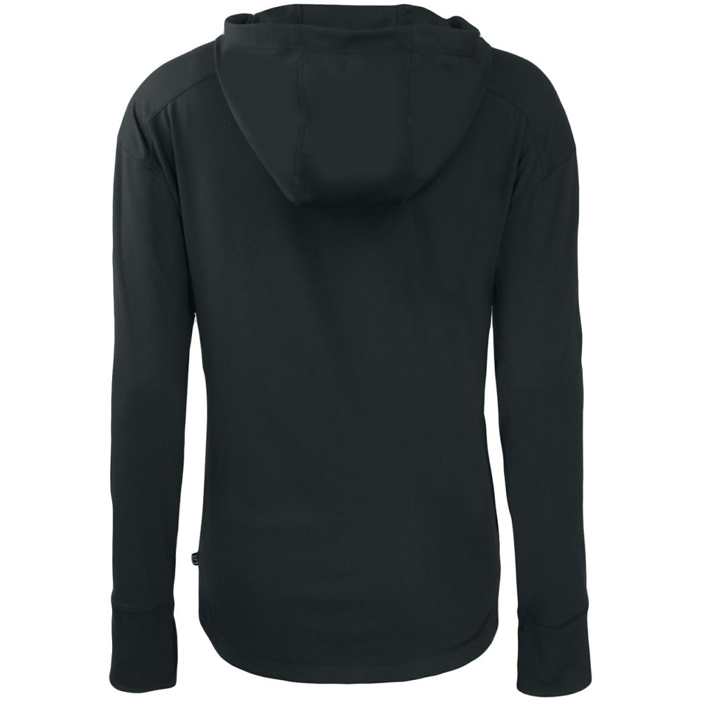 Detroit Lions Cutter & Buck Women's Primary Mark Daybreak Eco Recycled Full-Zip Hoodie - Black - NFL