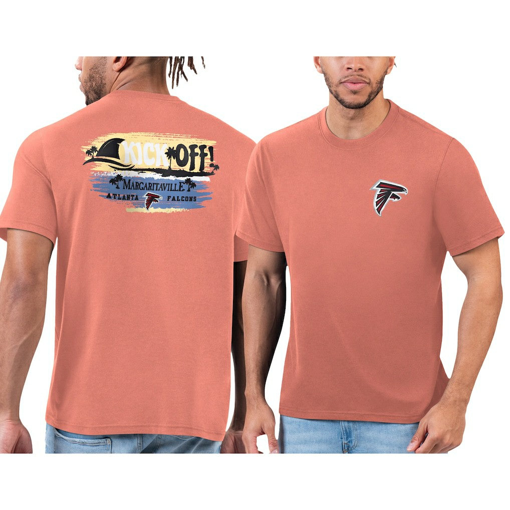 Atlanta Falcons Margaritaville T-Shirt - Orange - NFL