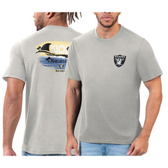 Las Vegas Raiders Margaritaville T-Shirt - Silver - NFL