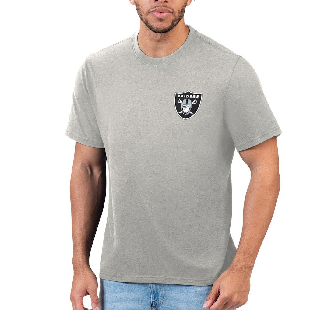 Las Vegas Raiders Margaritaville T-Shirt - Silver - NFL