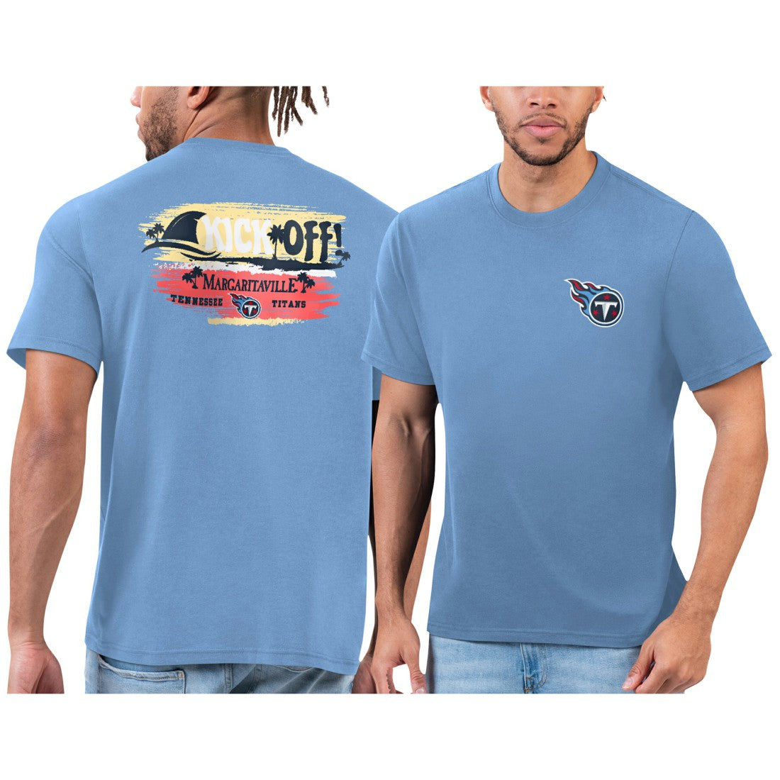 Tennessee Titans Margaritaville T-Shirt - Blue - NFL