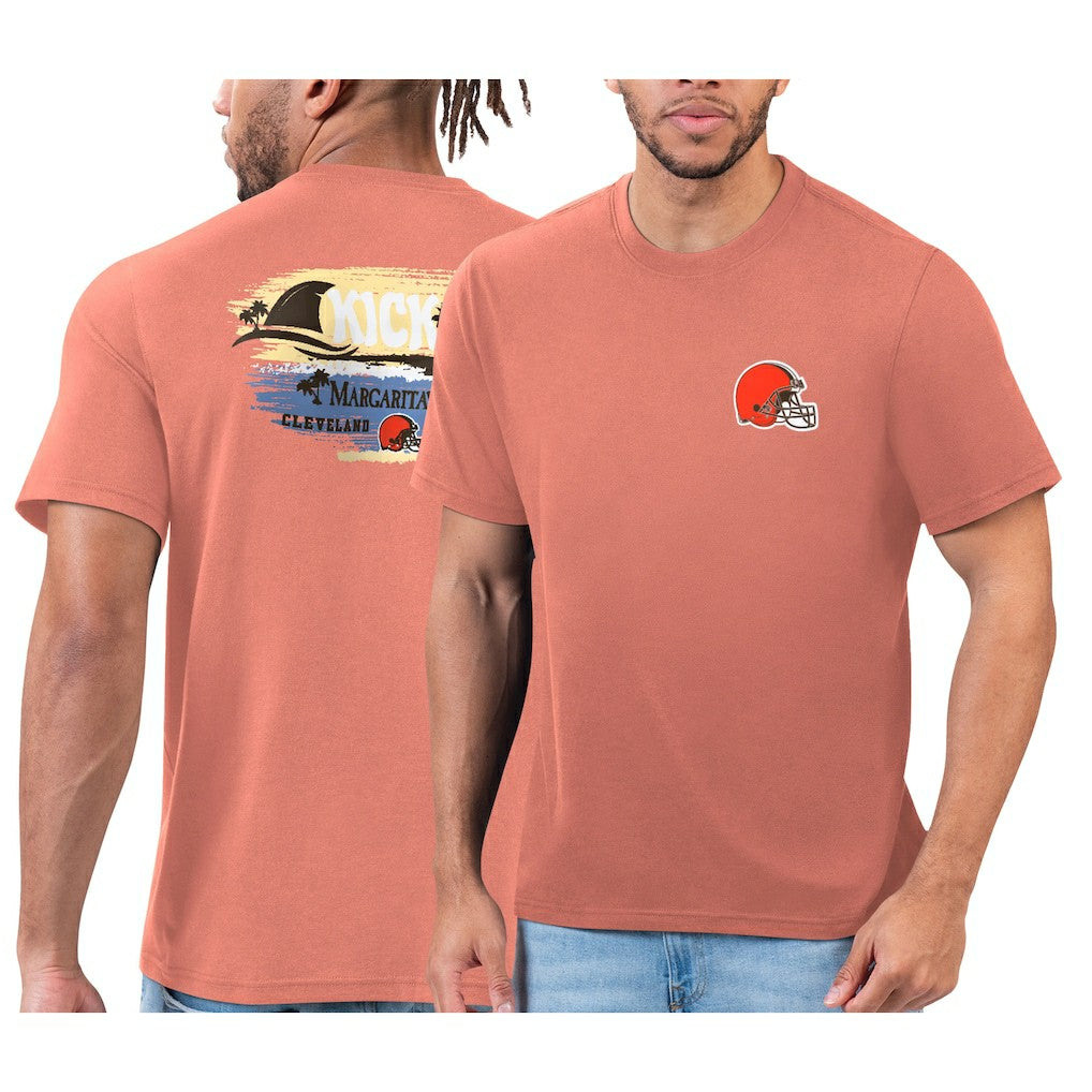 Cleveland Browns Margaritaville T-Shirt - Orange - NFL