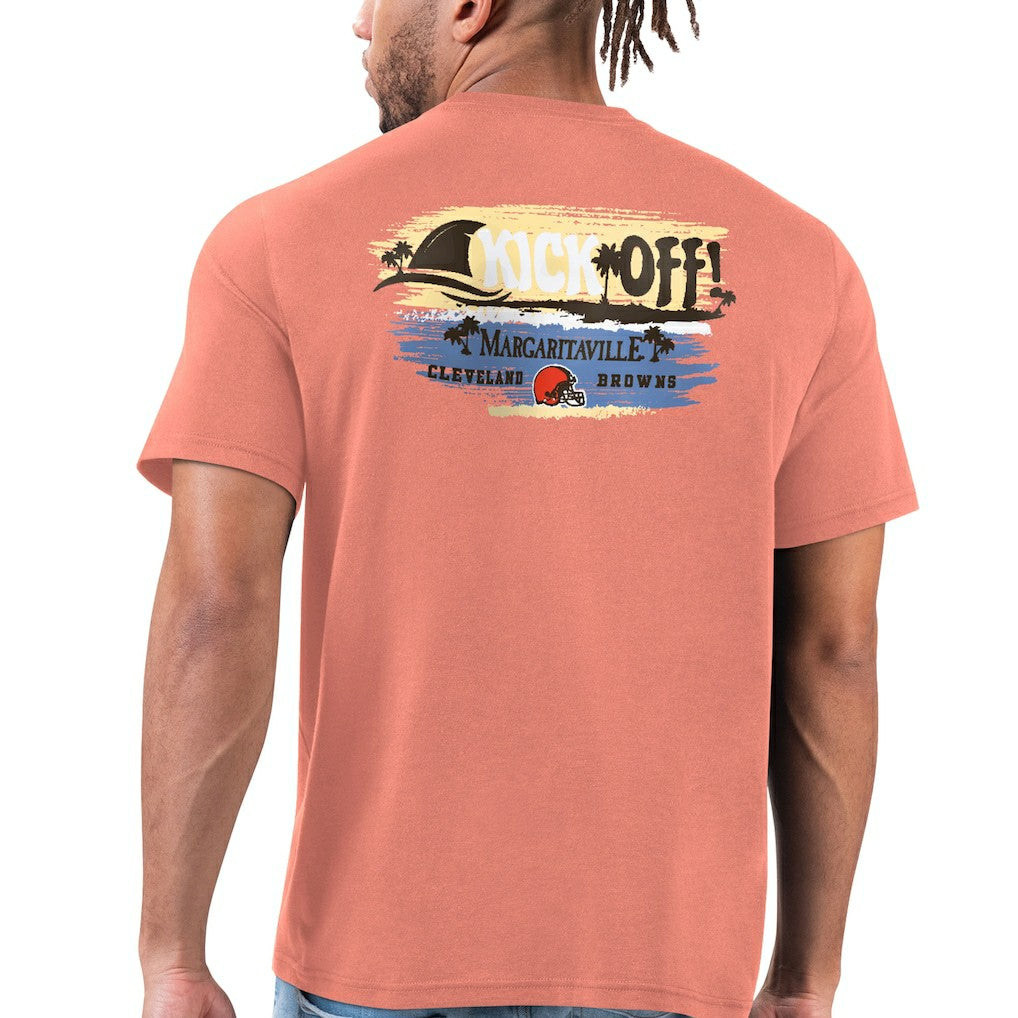 Cleveland Browns Margaritaville T-Shirt - Orange - NFL