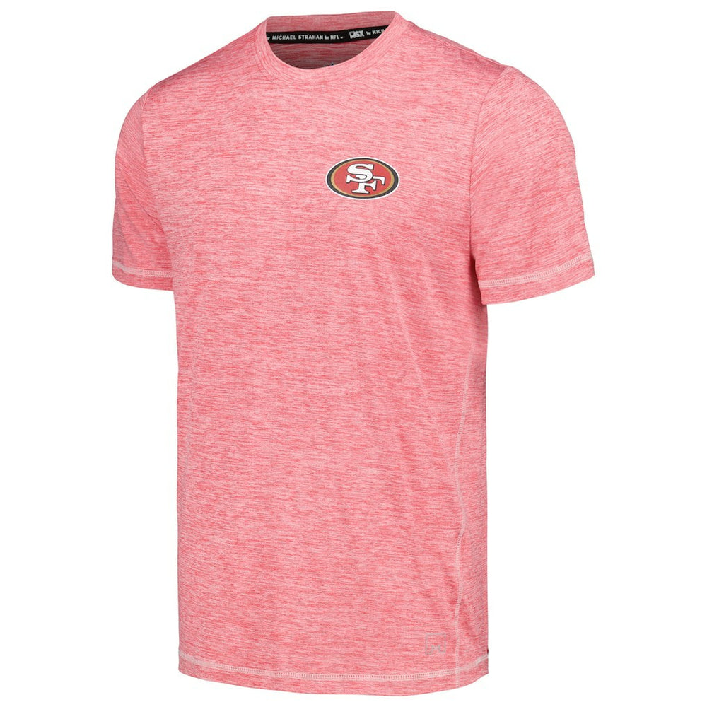 San Francisco 49ers MSX by Michael Strahan Motion Space-Dye T-Shirt - Scarlet - NFL