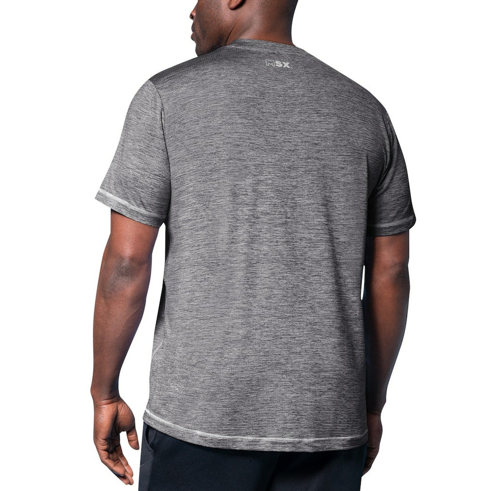 Miami Dolphins MSX by Michael Strahan Motion Space-Dye T-Shirt - Black - NFL