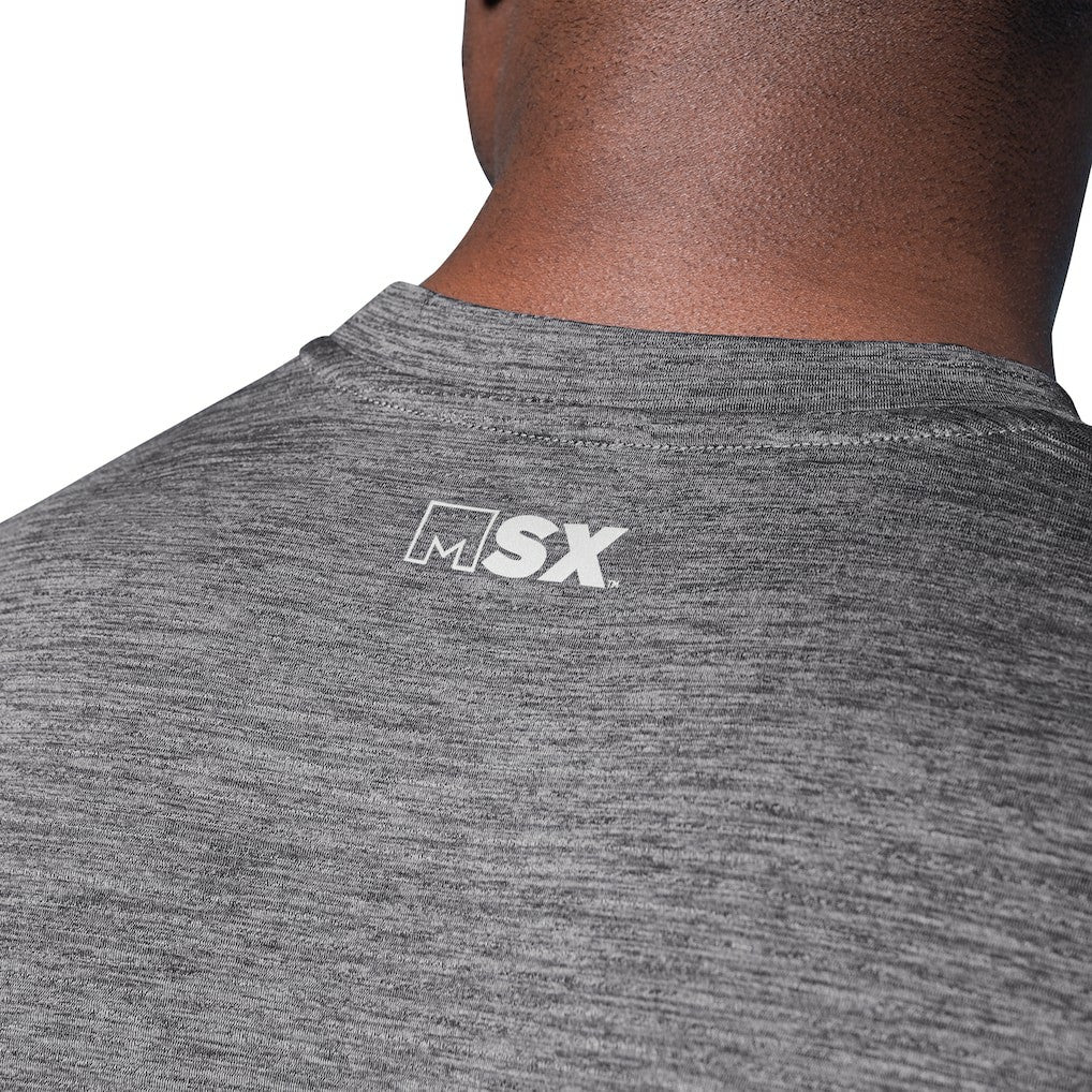 Miami Dolphins MSX by Michael Strahan Motion Space-Dye T-Shirt - Black - NFL