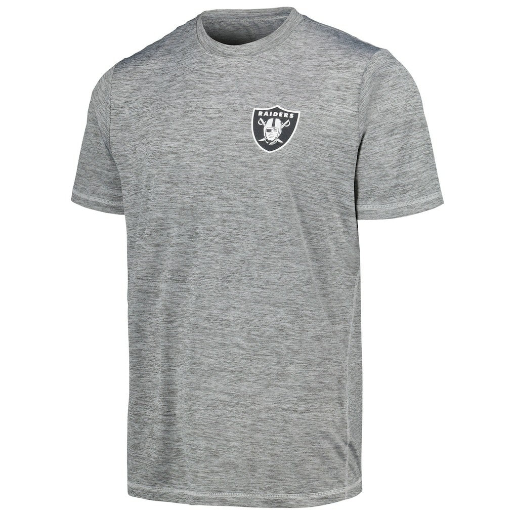 Las Vegas Raiders MSX by Michael Strahan Motion Space-Dye T-Shirt - Gray - NFL