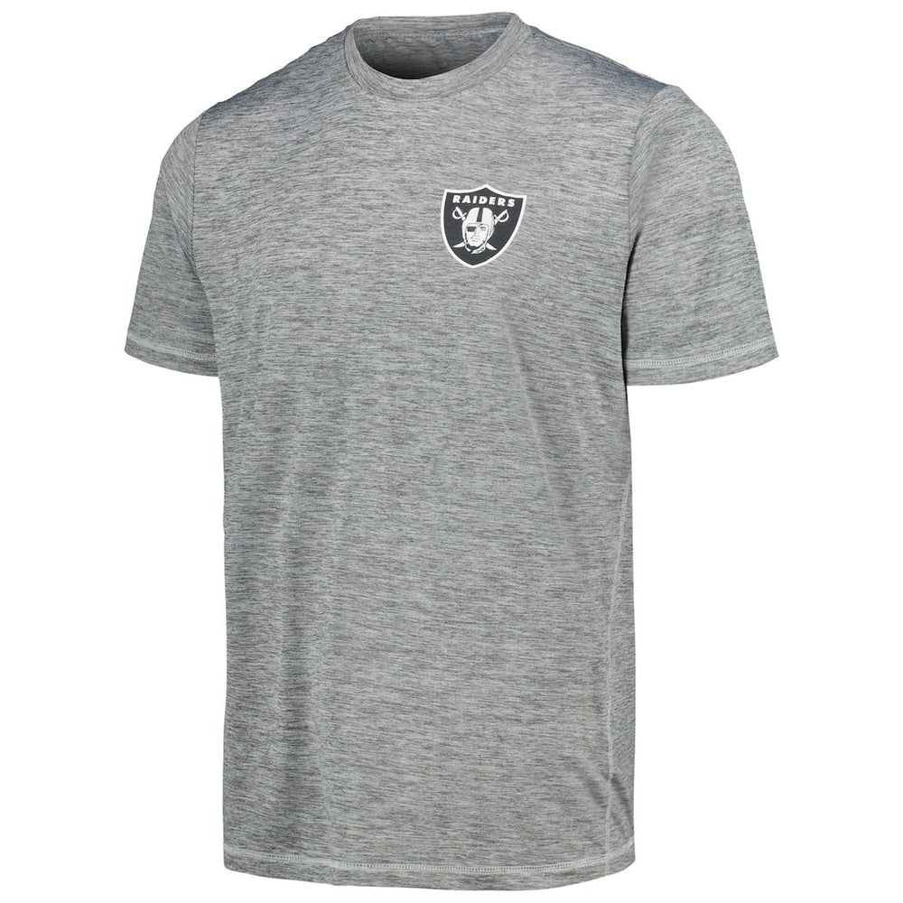 Las Vegas Raiders MSX by Michael Strahan Motion Space-Dye T-Shirt - Gray - NFL