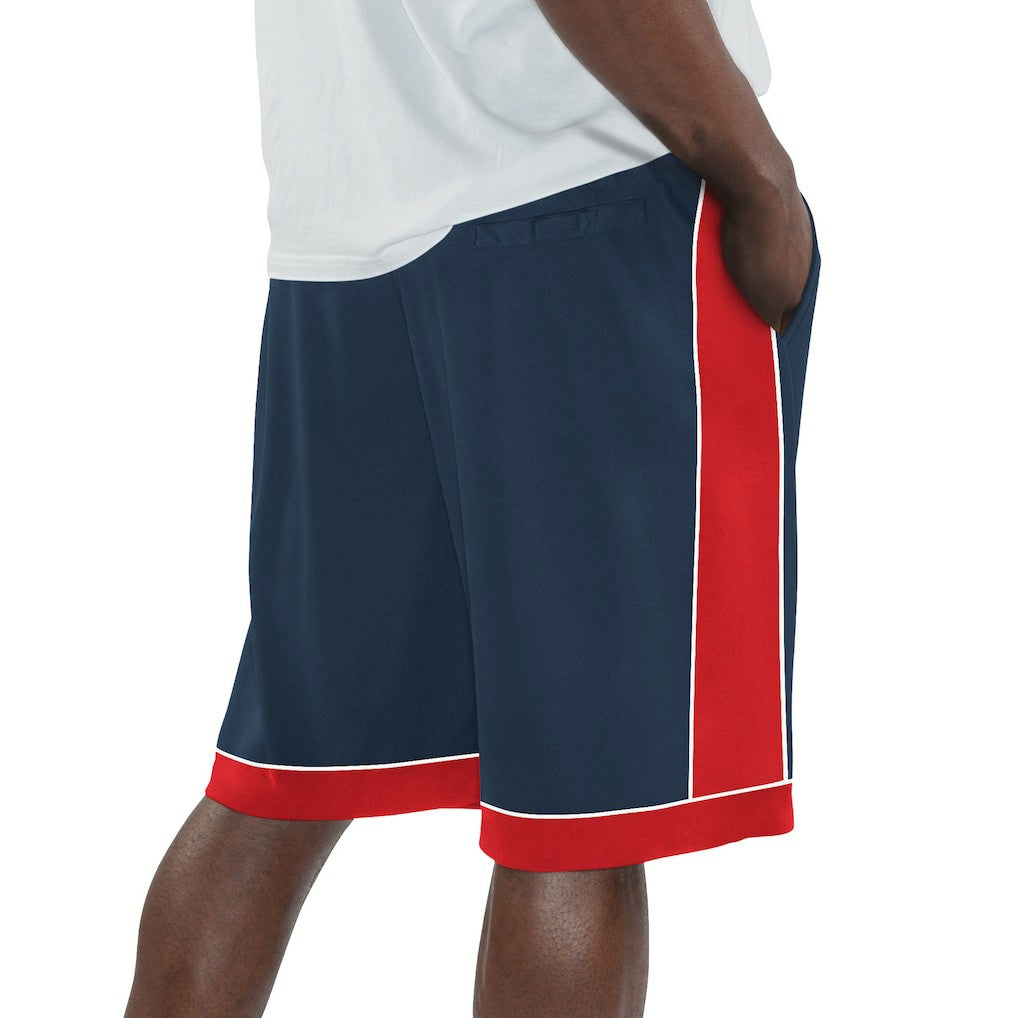 New England Patriots Starter Fan Favorite Fashion Shorts - Navy/Red - NFL