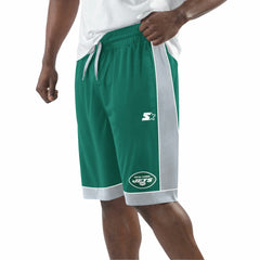 New York Jets Starter Fan Favorite Fashion Shorts - Green/White - NFL