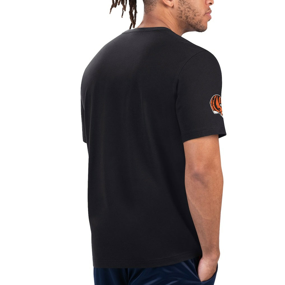 Cincinnati Bengals Starter Finish Line Extreme Graphic T-Shirt - Black/Orange - NFL