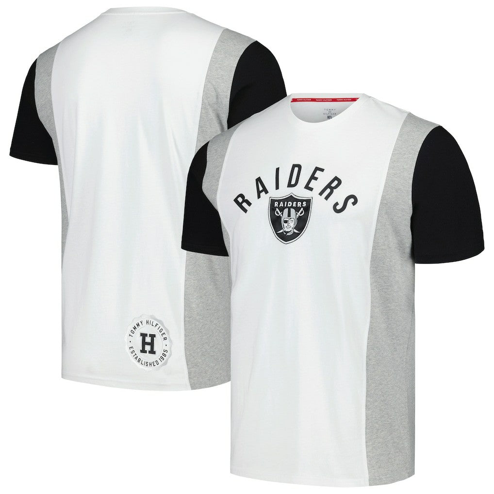 Las Vegas Raiders Tommy Hilfiger Philip T-Shirt - White - NFL