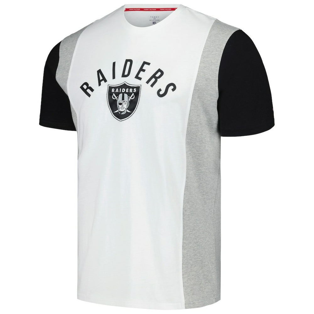 Las Vegas Raiders Tommy Hilfiger Philip T-Shirt - White - NFL