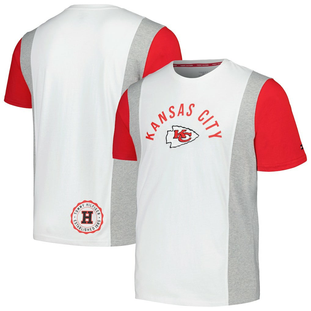 Kansas City Chiefs Tommy Hilfiger Philip T-Shirt - White - NFL