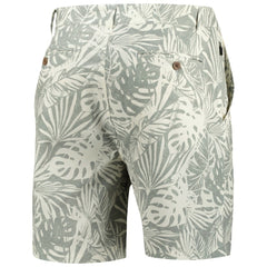 Cincinnati Bengals Margaritaville Sandwashed Monstera Print Amphib Shorts - Gray - NFL