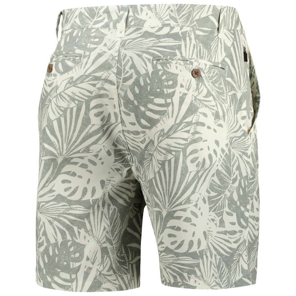 Cleveland Browns Margaritaville Sandwashed Monstera Print Amphib Shorts - Gray - NFL