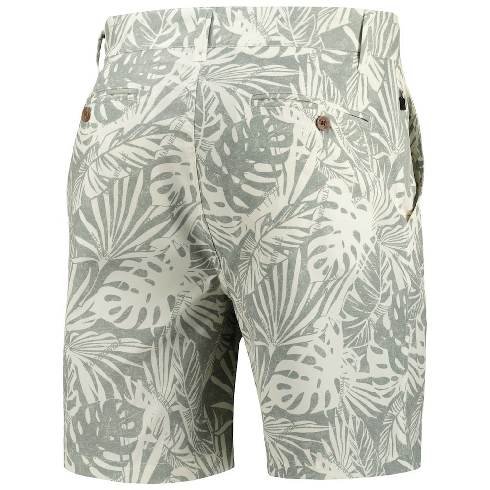 Pittsburgh Steelers Margaritaville Sandwashed Monstera Print Amphib Shorts - Gray - NFL