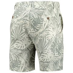 Pittsburgh Steelers Margaritaville Sandwashed Monstera Print Amphib Shorts - Gray - NFL